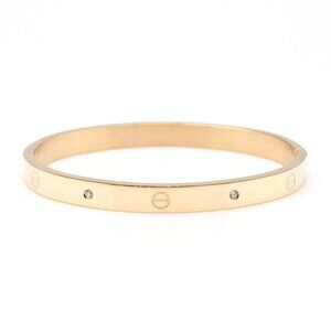 ThePeachBox Rose Gold Metal Urbain Bangle